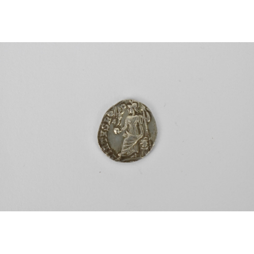 21 - Roman Empire - Jovinus (A.D 411-413) 'Victories of The Empire' silver siliqua, draped cuirassed bust... 