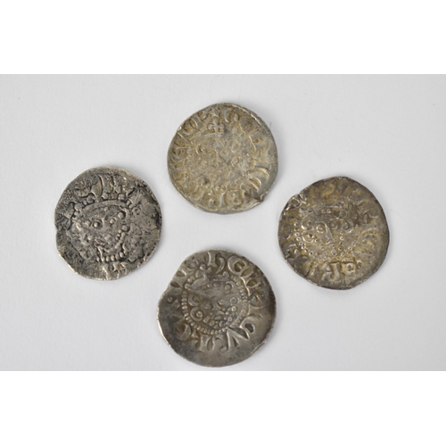 25 - Henry III (1216-1272) a group of four long cross silver hammered pennies