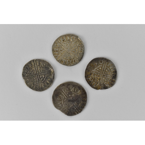 25 - Henry III (1216-1272) a group of four long cross silver hammered pennies