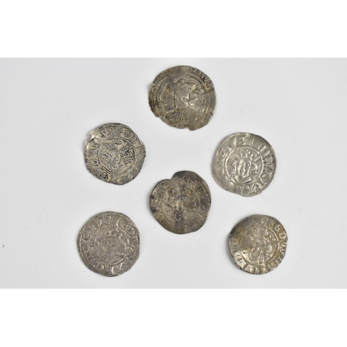 28 - English hammered coins (1272-1377) to include Edward I 'Longshanks' silver penny and an Edward III h... 