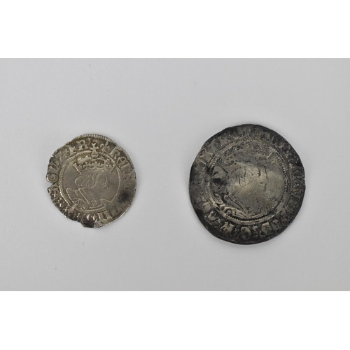 36 - Henry VIII (1509-1547) second coinage silver grout, Laker bust D facing right, together with a Henry... 