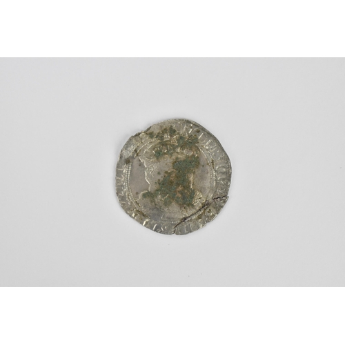 37 - Henry VIII (1509-1547) third coinage silver groat, York, bust 1, ℞, long-cross over shield, 2.2g, 25... 
