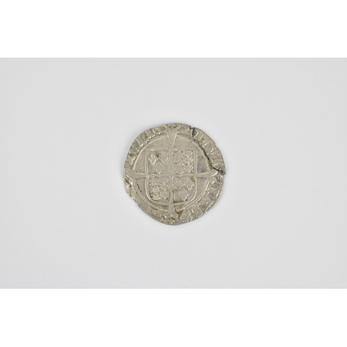 37 - Henry VIII (1509-1547) third coinage silver groat, York, bust 1, ℞, long-cross over shield, 2.2g, 25... 