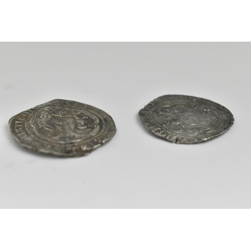 30 - Edward IV (1461-70) first reign silver groat, London mint, annulets at neck, together with a 'Heavy ... 