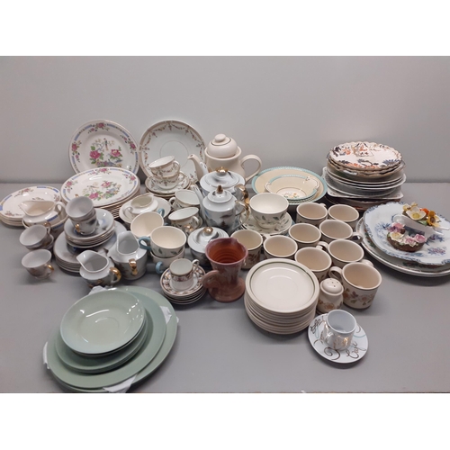 31 - A large quantity of mixed ceramics and ornaments to include Wedgwood Penhurst, a Japanese coffee ser... 