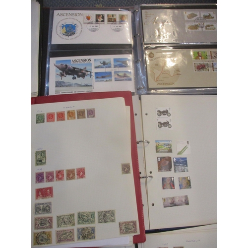 58 - A collection of British and World stamps to include GB definitive stamps, first day covers, and othe... 