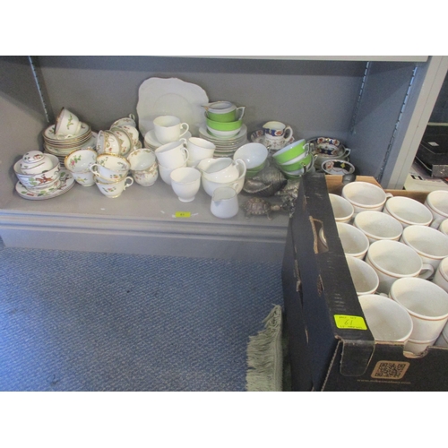 61 - Ceramics to include teasets, tableware, decorative china and other items
Location: 2.5