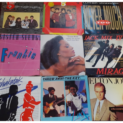 Four boxes of assorted 7 inch single records to include George Benson and Cliff Richard.
Location: A3B
