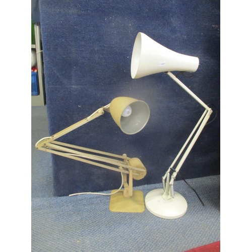 27 - Two vintage lamps to include a Hadrill & Horstmann lamp and an Anglepoise lamp
Location: A4M
