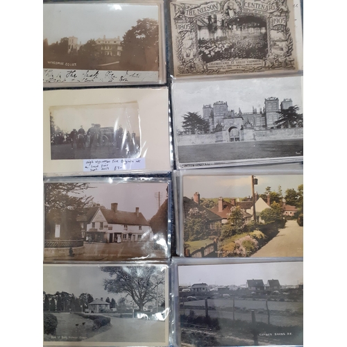 3 - A quantity of mid 20th century to 1970's postcards to include local scenes such as Amersham, Chalfon... 