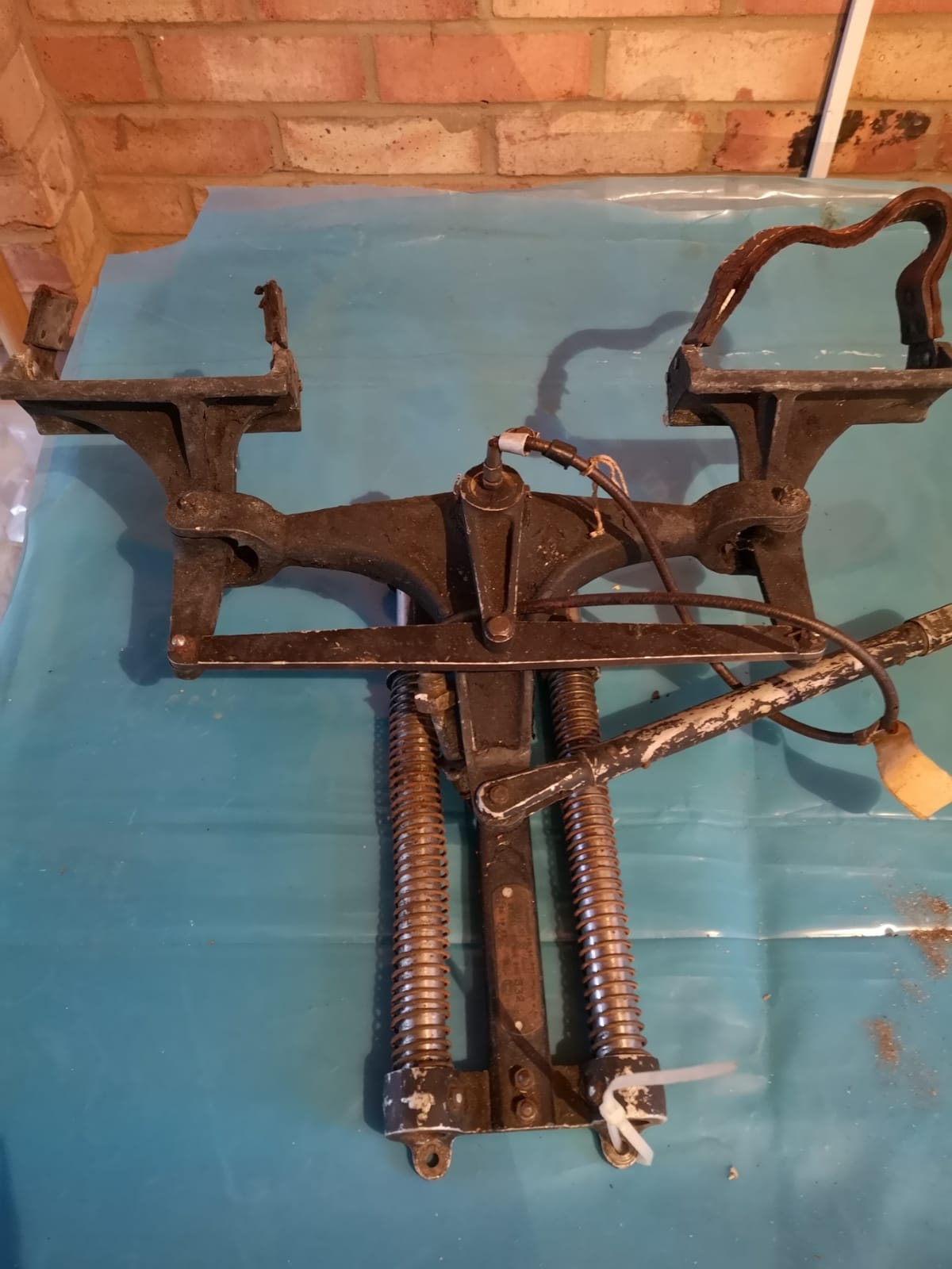 Piston Provost Rudder Pedals, these are from the RAF Provost trainer of