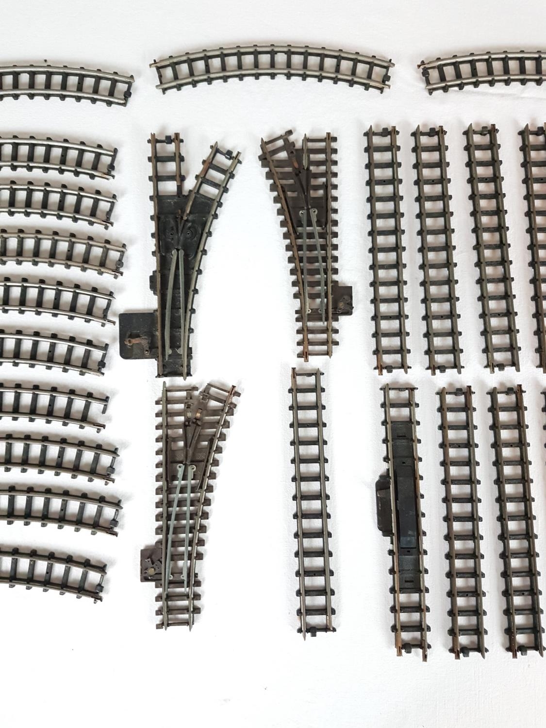 A Large Quantity Of Triang OO Gauge Railway Track To Include Points.