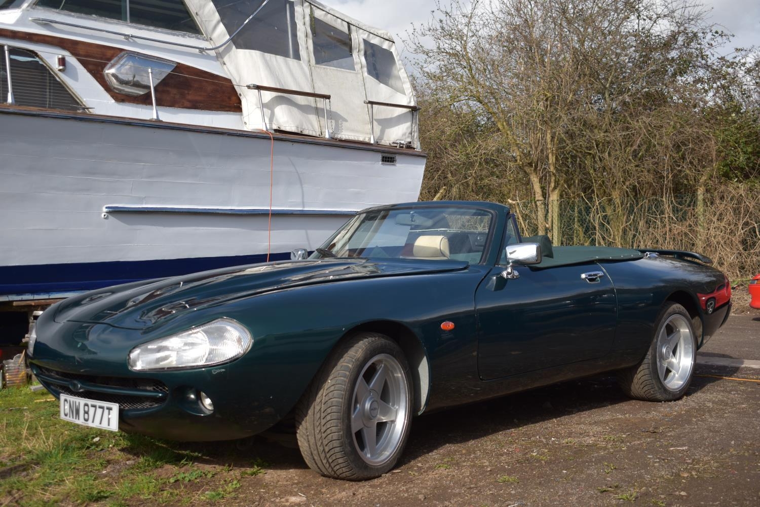 A 1978 Banham Jaguar XJSS convertible, registration number CNW 877T, chassis number JNAEW3AC100108,