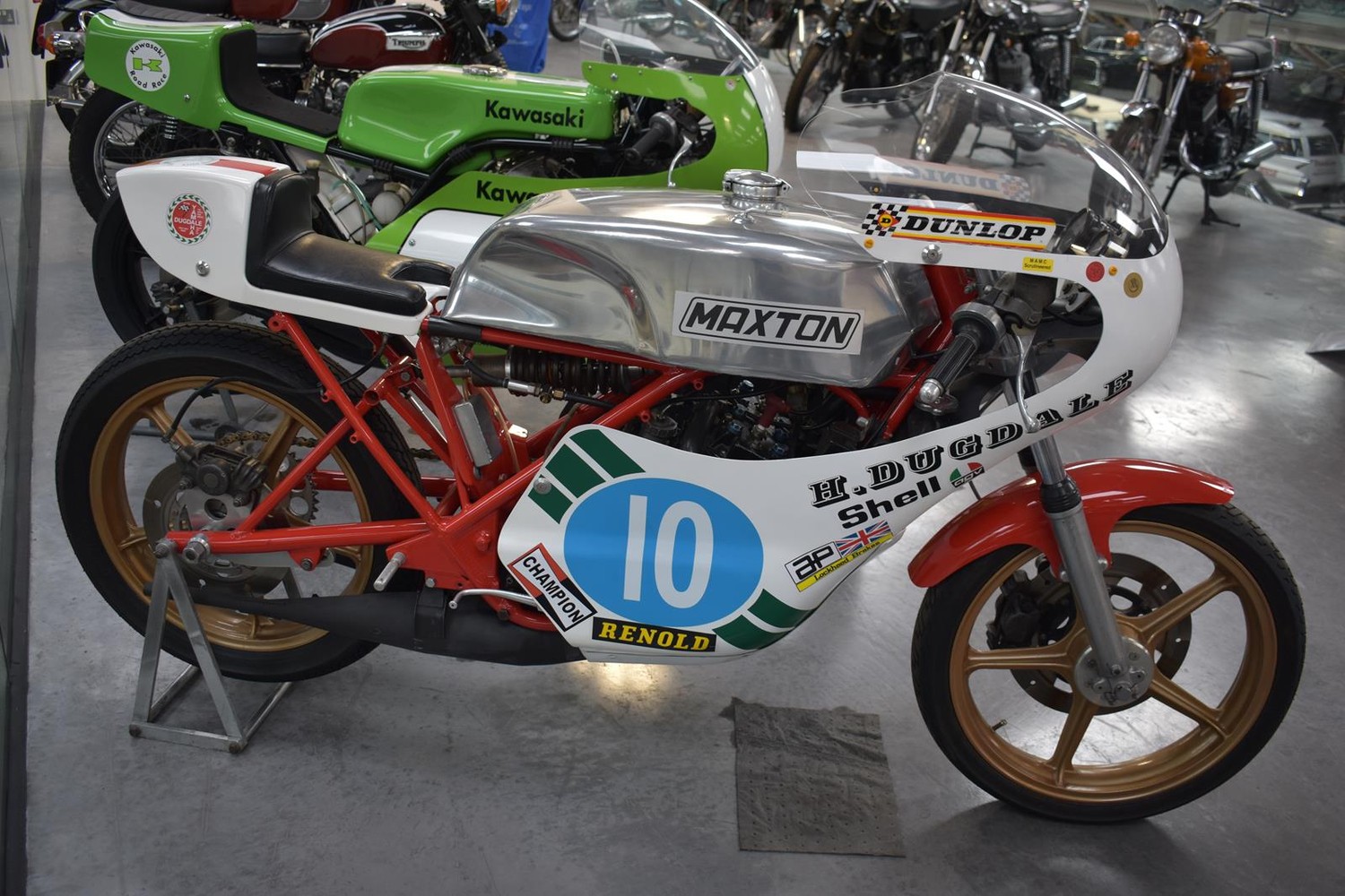 A 1975 Maxton TZ 350 Yamaha Used by Charlie Williams to win the 1975 ...