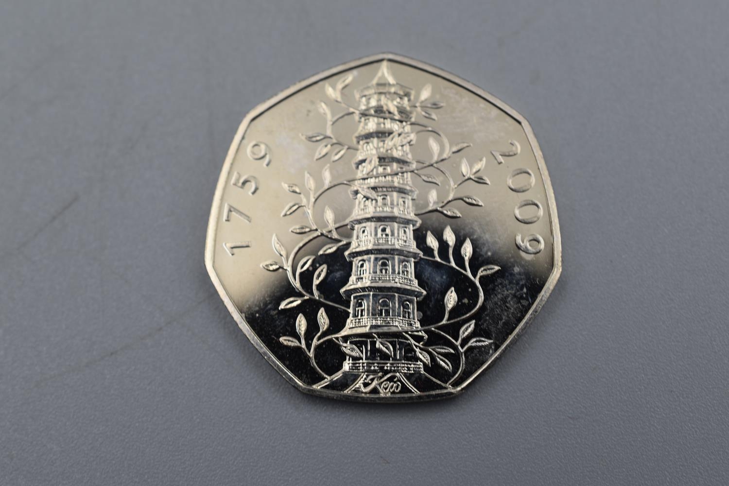 Very Rare Kew Gardens 50p Coin