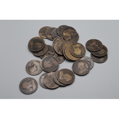 14 - Collection of Early One Penny Coins