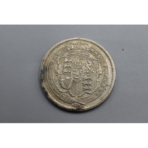 44 - George III Silver Shilling 1816