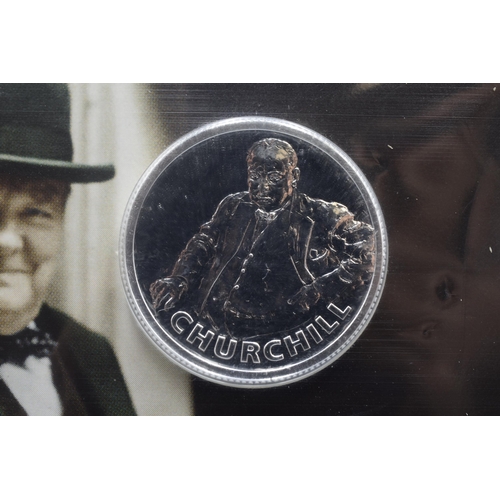 58 - The Royal Mint 
Sir Winston Churchill 2015 UK £20 Fine 999 Silver Coin