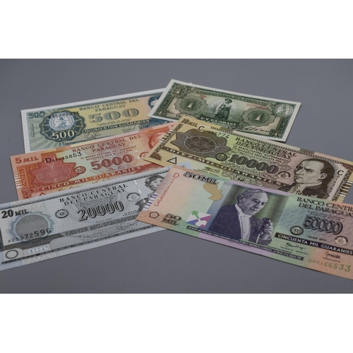 13 - Collection of Bank Notes from Paraguay
