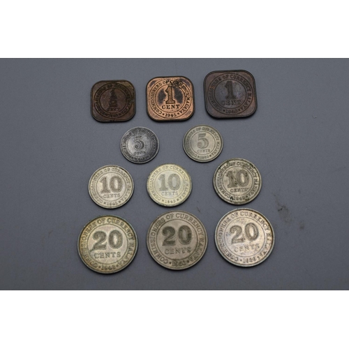 22 - Collection of Malaya Coinage 1939 - 1950