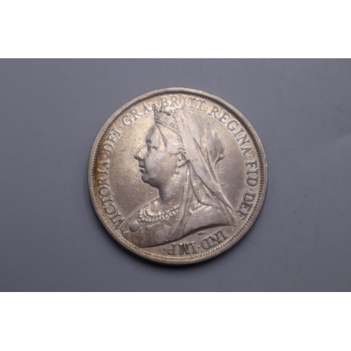 39 - Victorian Silver Crown 1893