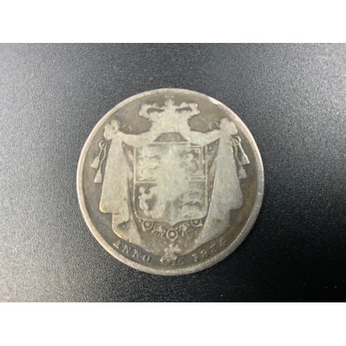 2 - William IIII 1834 Silver Half Crown