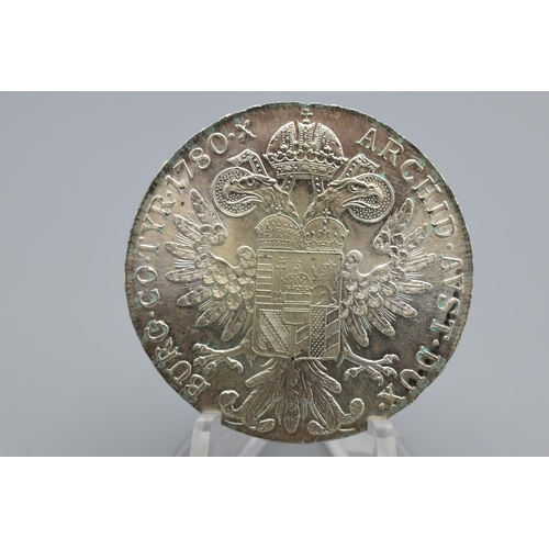 32 - Silver - Archduchy of Austria - 1 Thaler - Maria Theresia - 1780