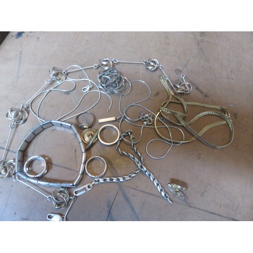 56 - Two bags of assorted Silver and other Jewellery