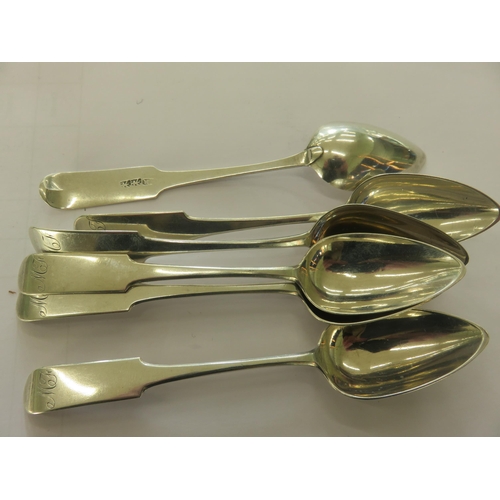 60 - Six Perth Silver Teaspoons by William Ritchie