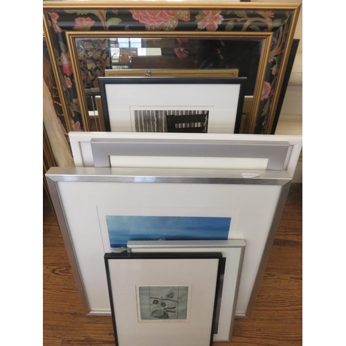 13 - Small lot of Framed Pictures and Mirrors