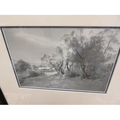 26 - Two Framed Black and White Photographs of Braemar, by Henry C. Dugan