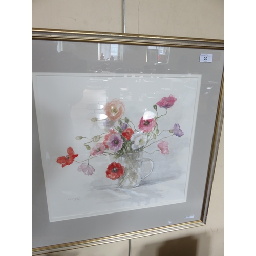 20 - Large Framed and signed McMurtrie - Still Life