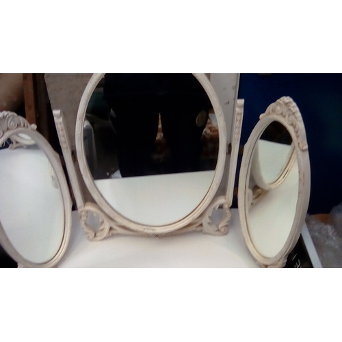3 piece dressing table mirror