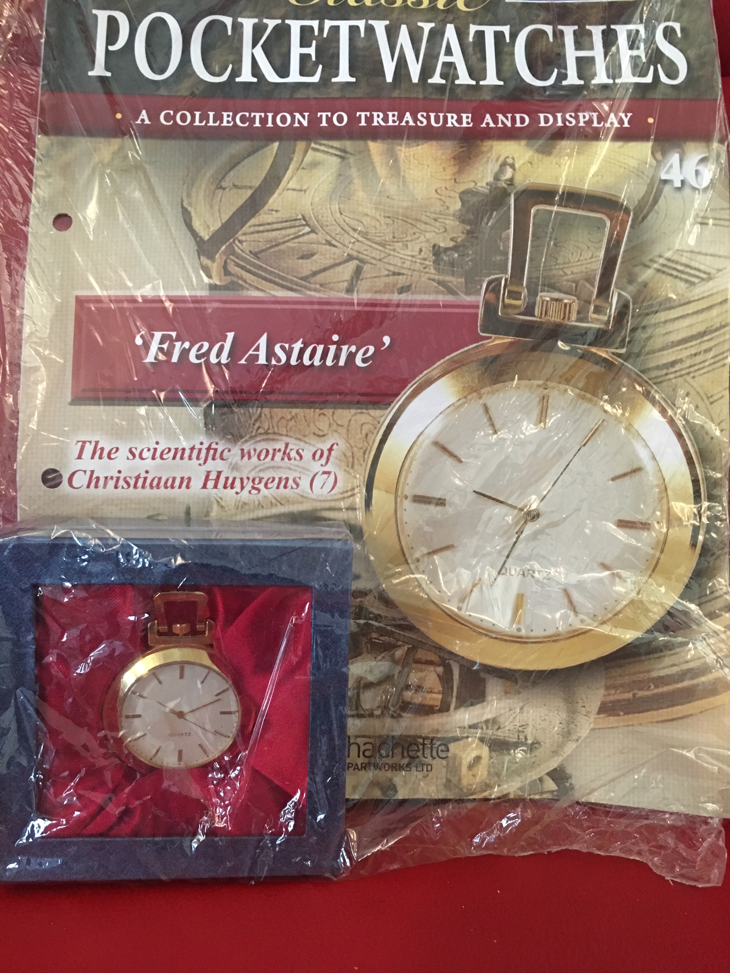 FANTASTIC CLASSIC POCKET WATCHES COLLECTION WITH SEALED MAGAZINE AND
