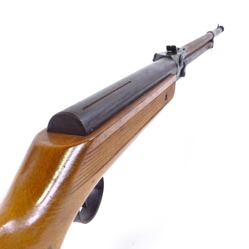 A Relum Tornado air rifle, 0.22 calibre, under lever, circa 1970s ...