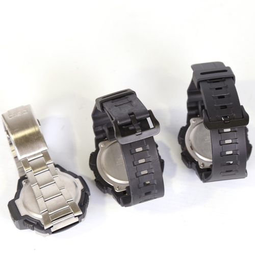 14 - 3 Casio quartz wristwatches, all working (3)