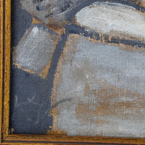 1698 - Oil on canvas, bar room scene, unsigned, 41cm x 52cm, framed