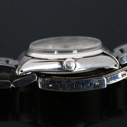5 - TIFFANY & CO FOR ROLEX - a rare stainless steel Oyster Perpetual automatic bracelet watch, ref. 1002... 