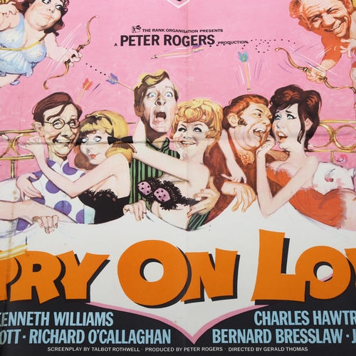 1020 - Carry on Loving (1970) British Quad film poster, 30 x 40