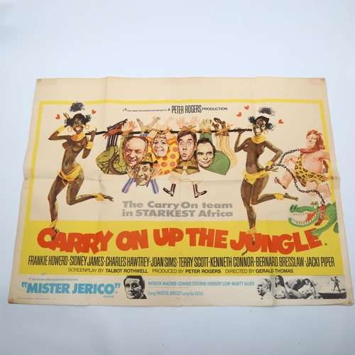 1021 - Carry On Up The Jungle (1970) British Quad film poster,
30 x 40