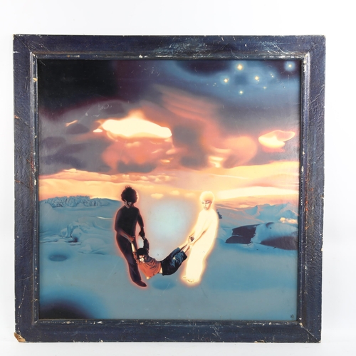 2024 - Malcolm Dickson, oil on board, The Limits of Therapy, 1987, image 60cm x 60cm, framed