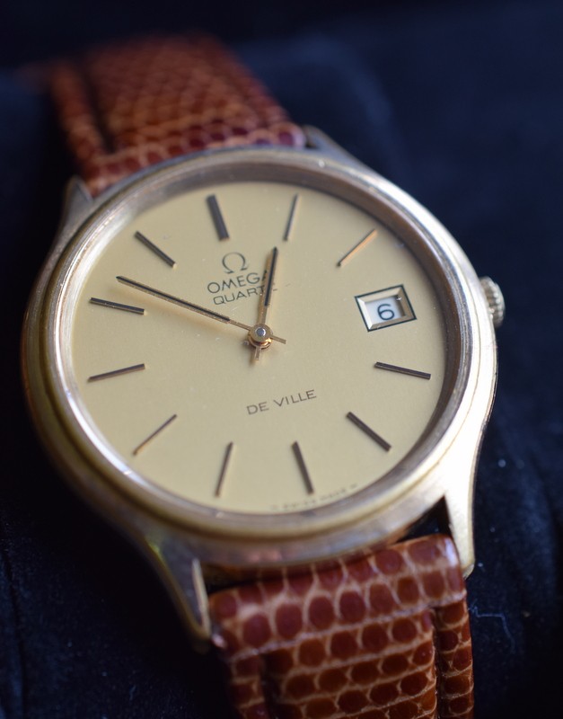 Vintage Omega De Ville Quartz Watch Recently serviced and new battery ...