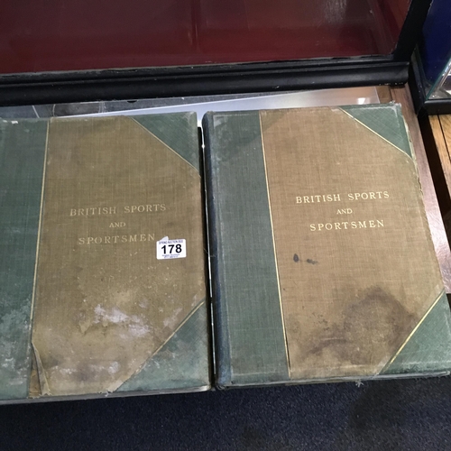 178 - British Sports & Sportsmen, 2 volumes London published, Racing and Coursing parts 1 & 2 with numerou... 