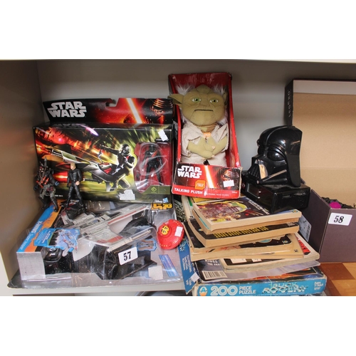 57 - Collection of assorted Star Wars related items