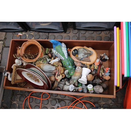 45 - Box of assorted Ceramics and bygones