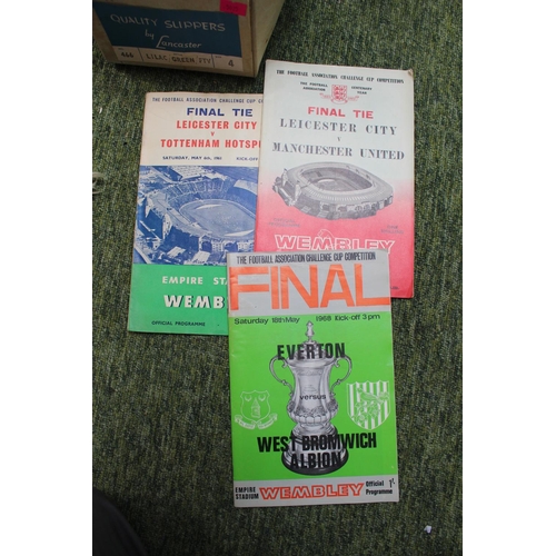 57 - Collection of assorted Football programmes, Badges and assorted Cameras