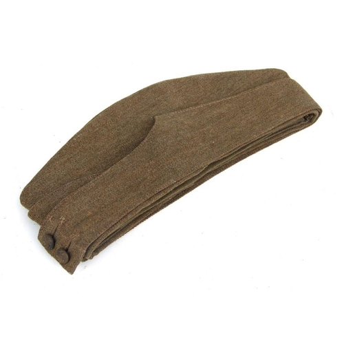 A WW2 British Army side cap with 