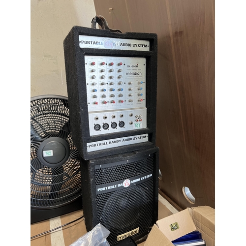 portable audio system HA 100m Meridian