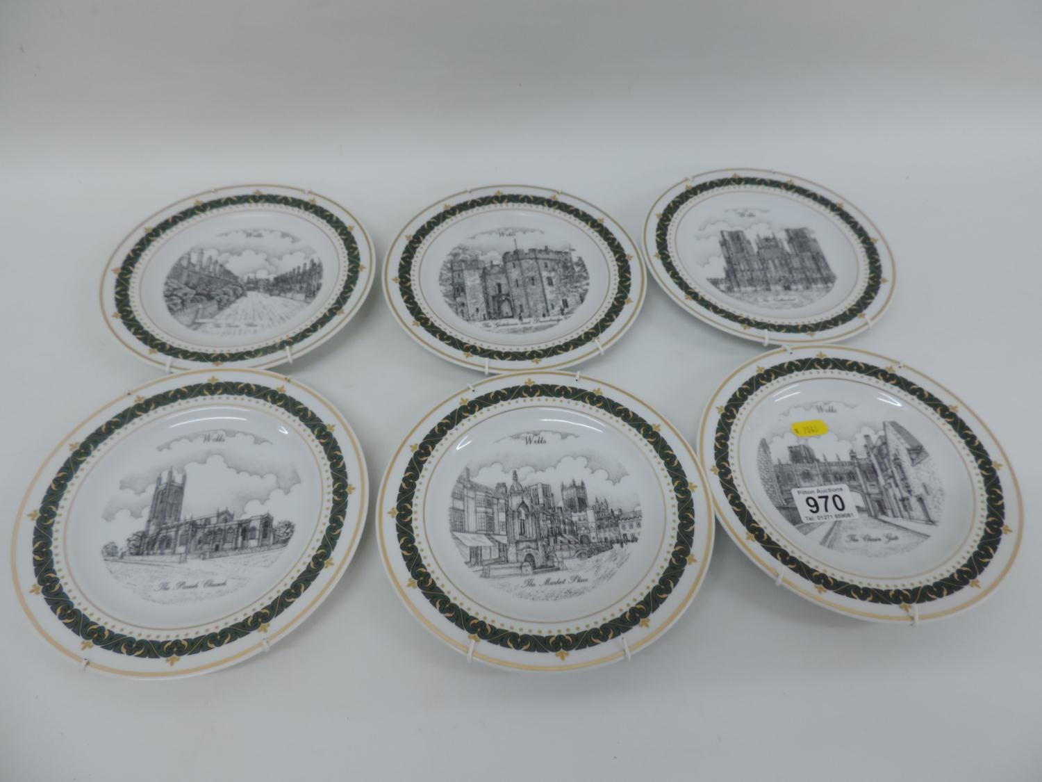 Gerald Swan collectors plates - Wells