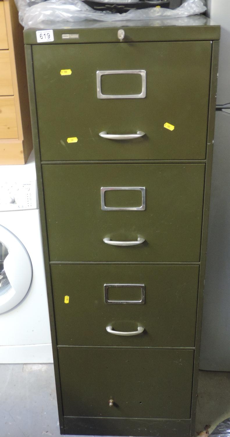 Roneo Flushline Vintage Filing Cabinet